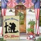 Memorial Day Patriotic Garden Flags for Outside 12x18 Inch 3Ply Double Sided 4th of July Independence Veterans Day Flag Outdoor House Yard Holiday Decorations Sign Flag
